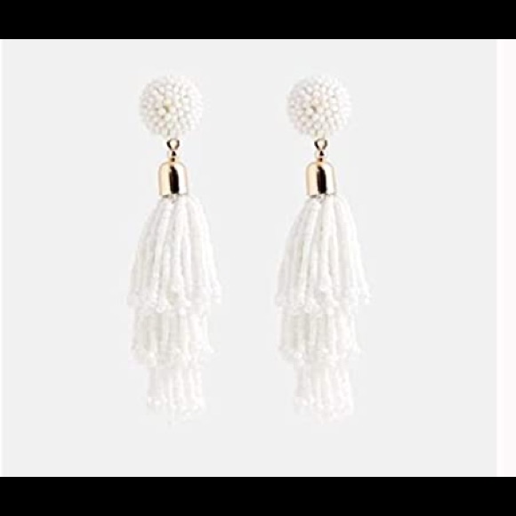 Beaded Tassel Earrings